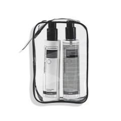 Набор чистота и баланс (молочка + тоник и косметичка)  Набор чистота и баланс (молочка + тоник и косметичка)