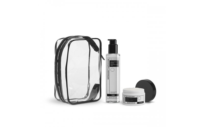 Набор питание и баланс (бальзам + тоник и косметичка) Набор питание и баланс (бальзам + тоник и косметичка)