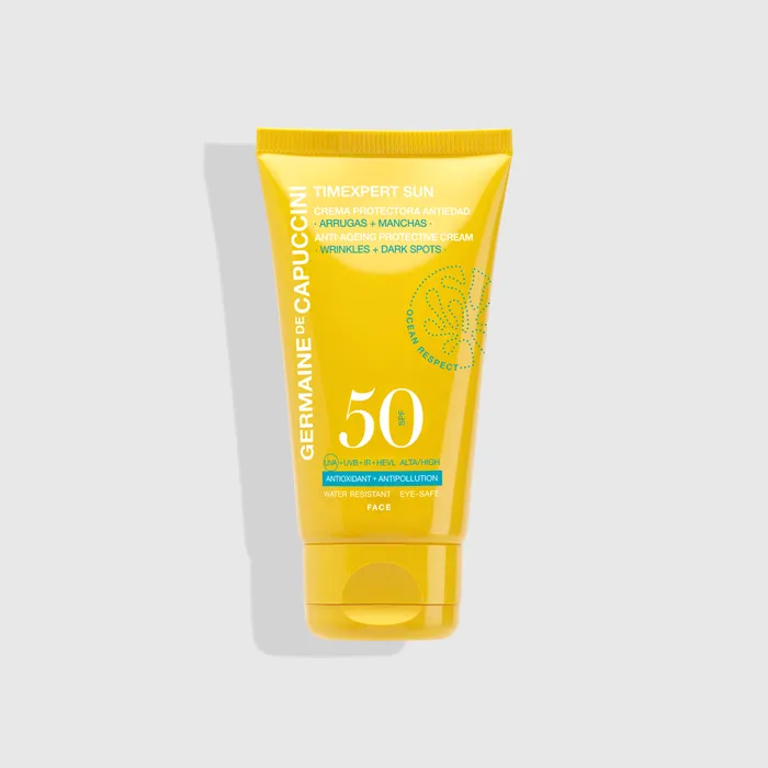 Крем солнцезащитный антивозрастной для лица SPF 50 Timexpert Sun